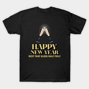 New Years Party Happy New Years champagne celebration T-Shirt